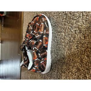 WOMENS Moccasins with Football Print Design